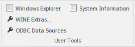 Part of the Configure ribbon in Sparx Systems Enterprise Architect.