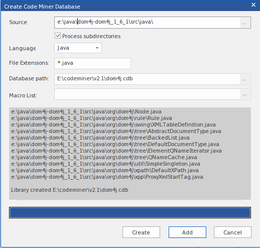 Creating a code miner query library in Sparx Systems Enterprise Architect. Creating a code miner query library in Sparx Systems Enterprise Architect.