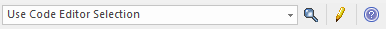 Parameters in Intelli-sense queries defaulting to code editor selection Parameters in Intelli-sense queries defaulting to code editor selection