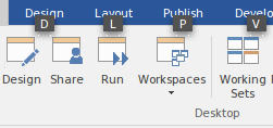 On holding down the Alt key, the ribbon will show the shortcut keys for all the commands. On holding down the Alt key, the ribbon will show the shortcut keys for all the commands.