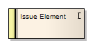 An Issue element. An Issue element.