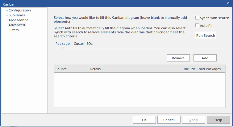 Choosing an automatic way to fill a Kanban Diagram in Sparx Systems Enterprise Architect. Choosing an automatic way to fill a Kanban Diagram in Sparx Systems Enterprise Architect.