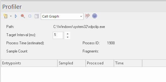 Profiling interface in Enterprise Architect Profiling interface in Enterprise Architect