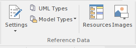 Part of the Configure ribbon in Sparx Systems Enterprise Architect. Part of the Configure ribbon in Sparx Systems Enterprise Architect.