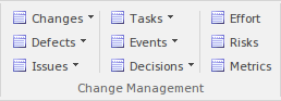 Part of the Construct ribbon in Sparx Systems Enterprise Architect. Part of the Construct ribbon in Sparx Systems Enterprise Architect.