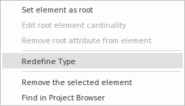 Redefined Types Redefined Types