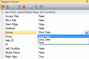 Dialog property editor Dialog property editor