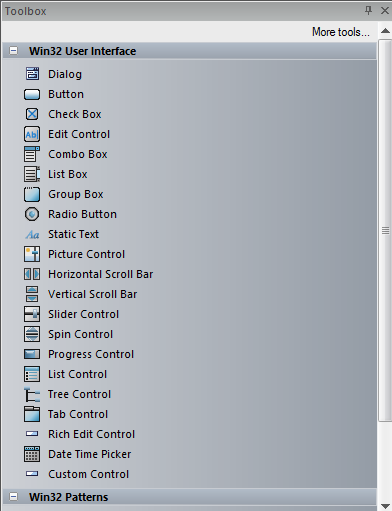 User interface design toolbox User interface design toolbox