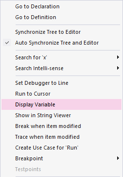 Locating a variable quickly from EA code editors Locating a variable quickly from EA code editors