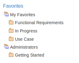 WebEA Favorites WebEA Favorites