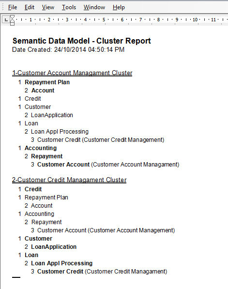 Zachman Framework Cluster report in Sparx Systems Enterprise Architect. Zachman Framework Cluster report in Sparx Systems Enterprise Architect.
