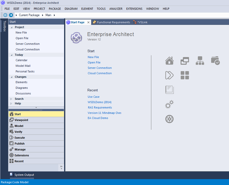 Start Page