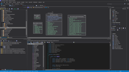 Dark Theme - including code editing, notes and diagrams