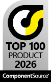 Top 100 Bestselling Product in the ComponentSource 2026 Awards